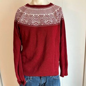 Woman's Knit Sweater Winter Patern XL